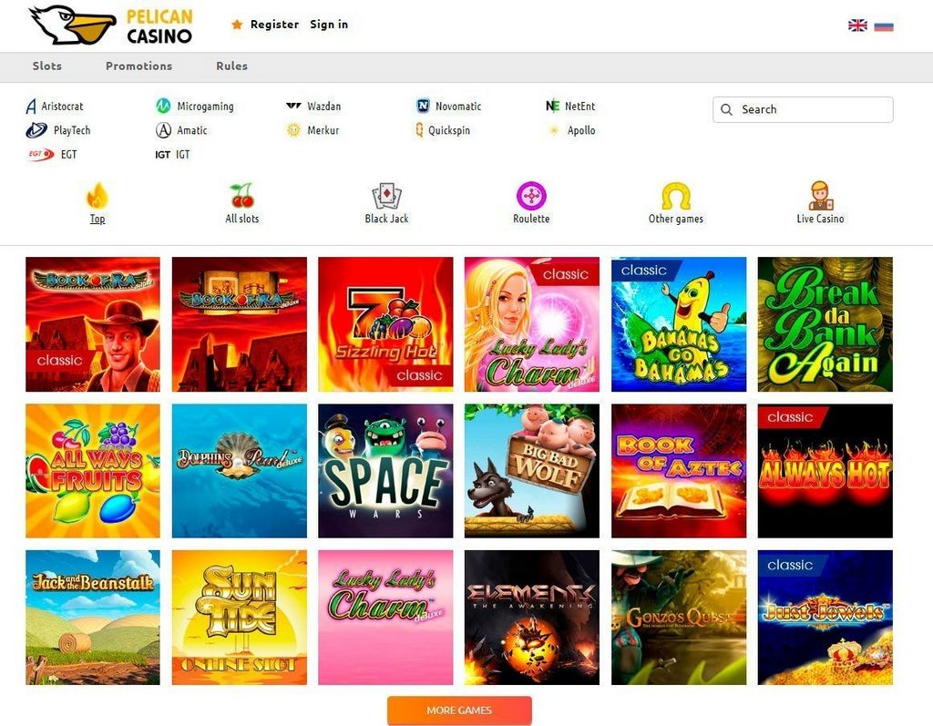 Pelican Online Casino
